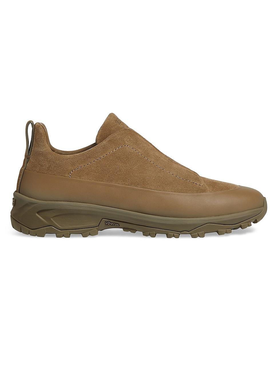 Mens Suede Triple Stitch Monte Sneakers Product Image