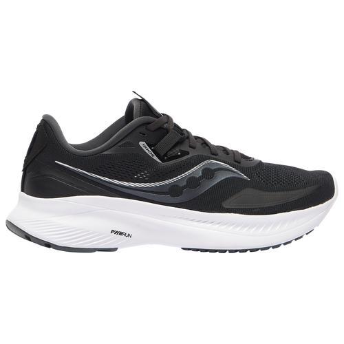 Saucony Mens Guide 15 - Shoes Black/White Product Image