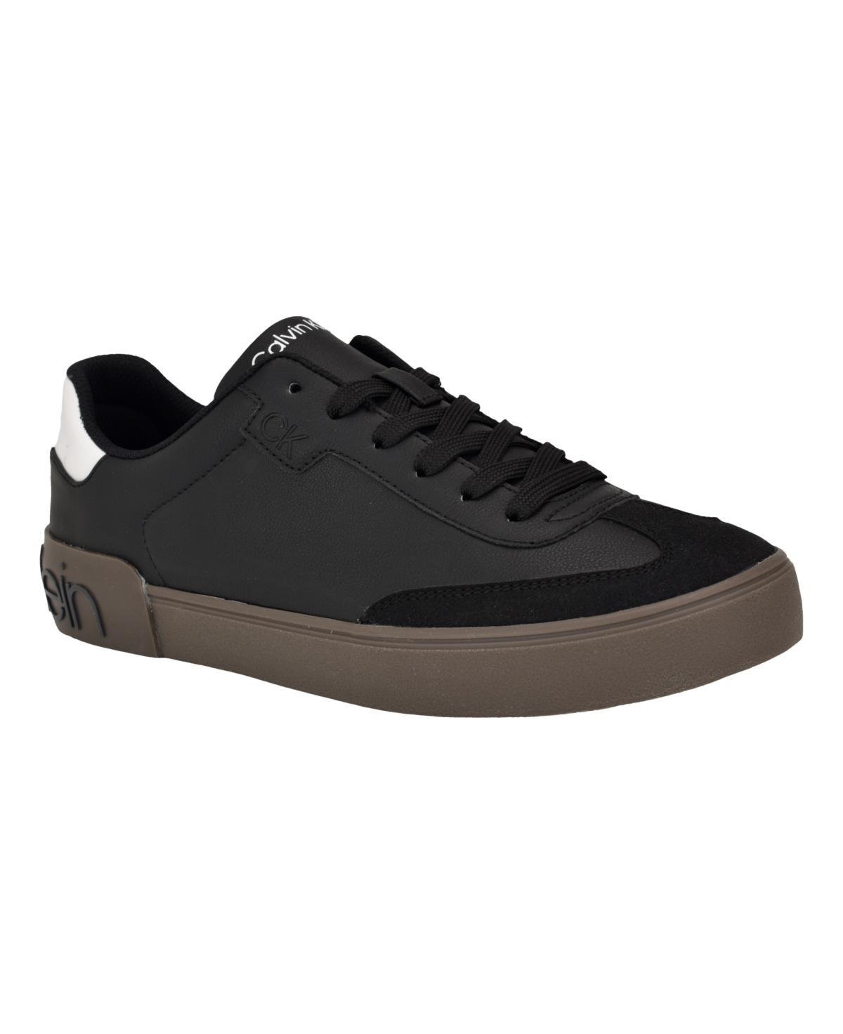 Calvin Klein Mens Romal Lace-Up Casual Sneakers Product Image