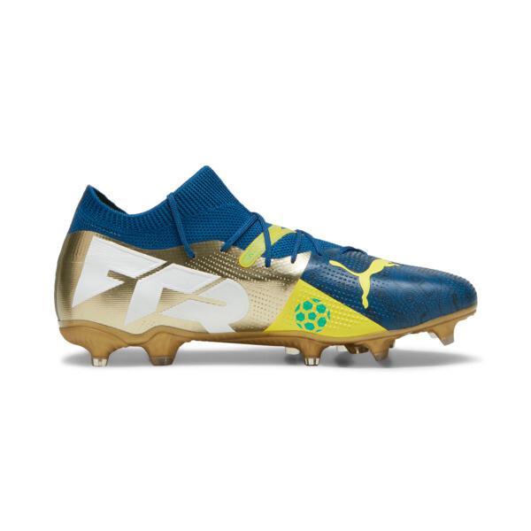 PUMA x NEYMAR JR FUTURE 7 MATCH "BNA" Firm Ground/Artifical Ground Men's Soccer Cleats Shoes in Sailing Blue/Marine Blue/PelÃ© Yellow Product Image