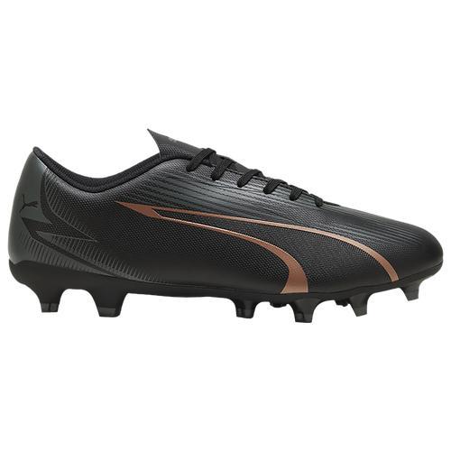 PUMA Mens PUMA Ultra Play FG/AG - Mens Soccer Shoes Puma Black/Copper Rose Product Image