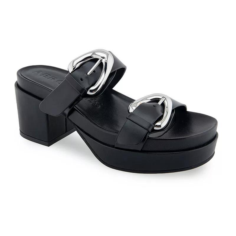 Womens Aerosoles Chance Platform Heeled Sandals Product Image