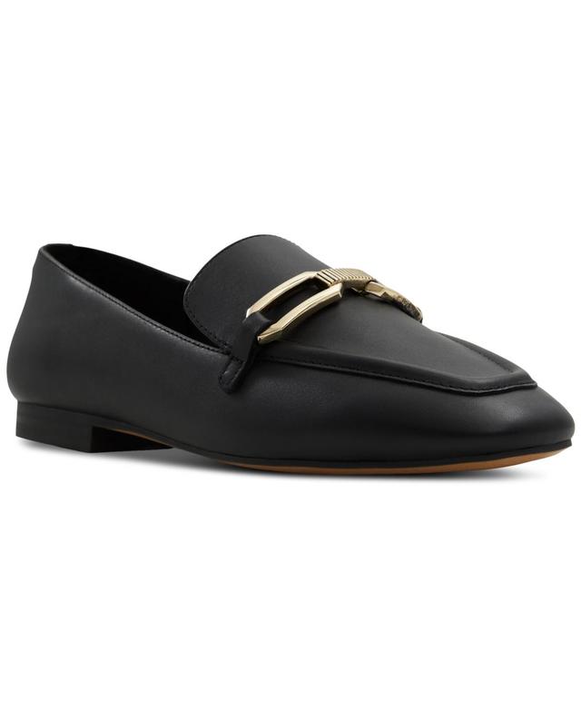 Aldo Womens Lindsie Slip-On Tailored Hardware Loafers Product Image