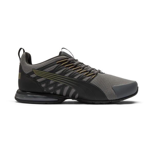 PUMA Voltaic Evo Wide Men's Running Shoes in Cool Dark Grey/Black/Olive Product Image