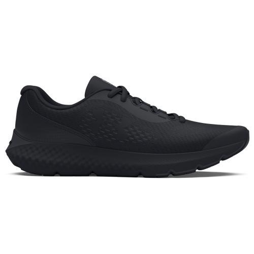 Under Armour Boys Under Armour Charged Rogue 4 - Boys Grade School Running Shoes Black/Black/Black Product Image