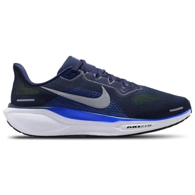 NIKE Mens  Air Zoom Pegasus 41 In Reflective Silver/midnight Navy/black Product Image