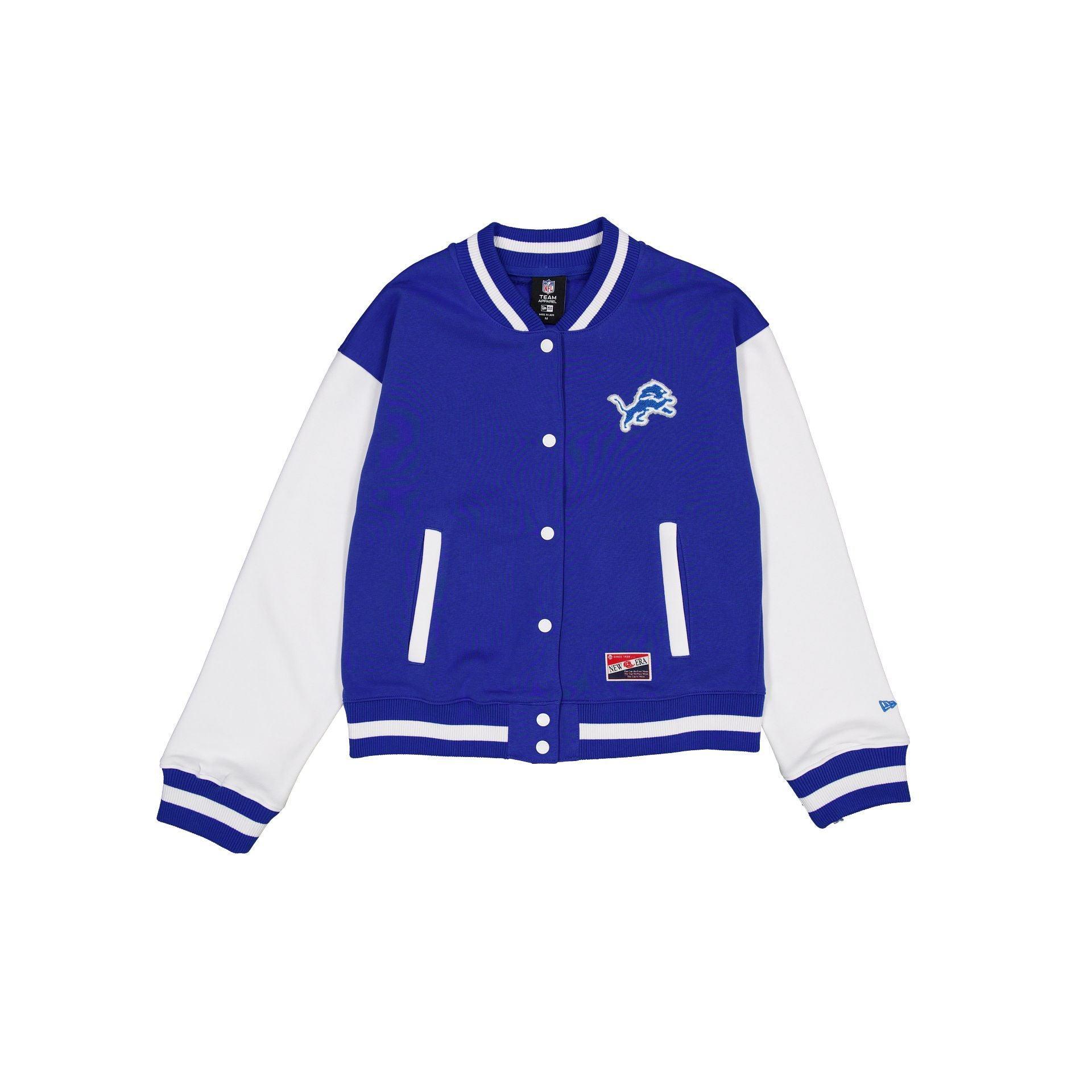 Detroit Lions Throwback Fleece Women's Jacket Female Product Image