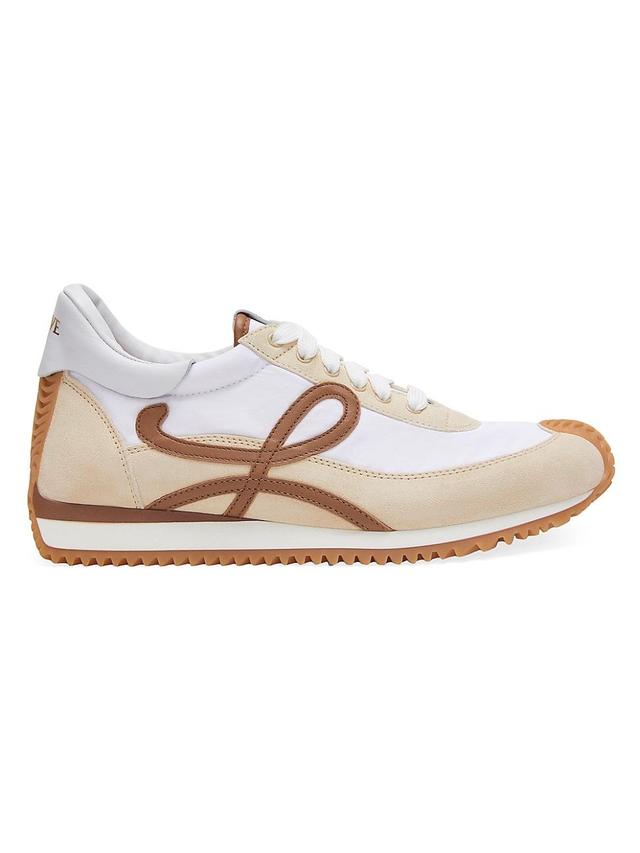 Womens Flow Runner Leather Sneakers Product Image