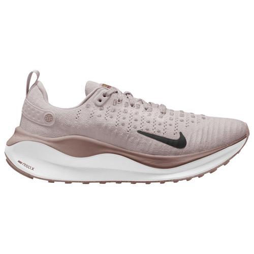 Nike Womens Nike React Infinity Run Flyknit 4 - Womens Running Shoes Platinum Violet/Black Product Image