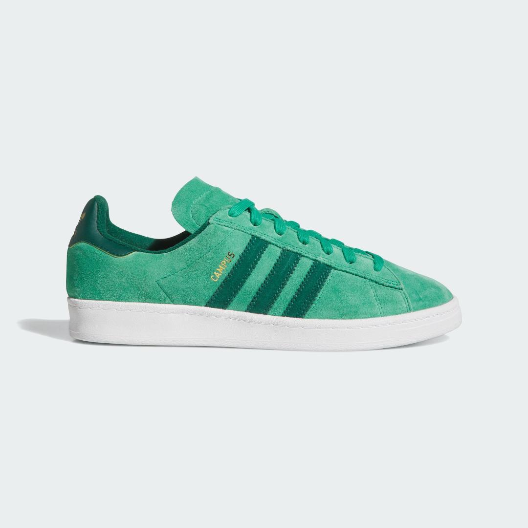 adidas Campus ADV Shoes Court Green M 7.5 / W 8.5 Unisex Product Image