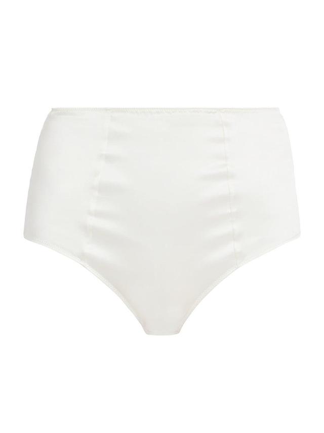 Womens Tous Les Jours High-Waist Stretch-Silk Brief Product Image