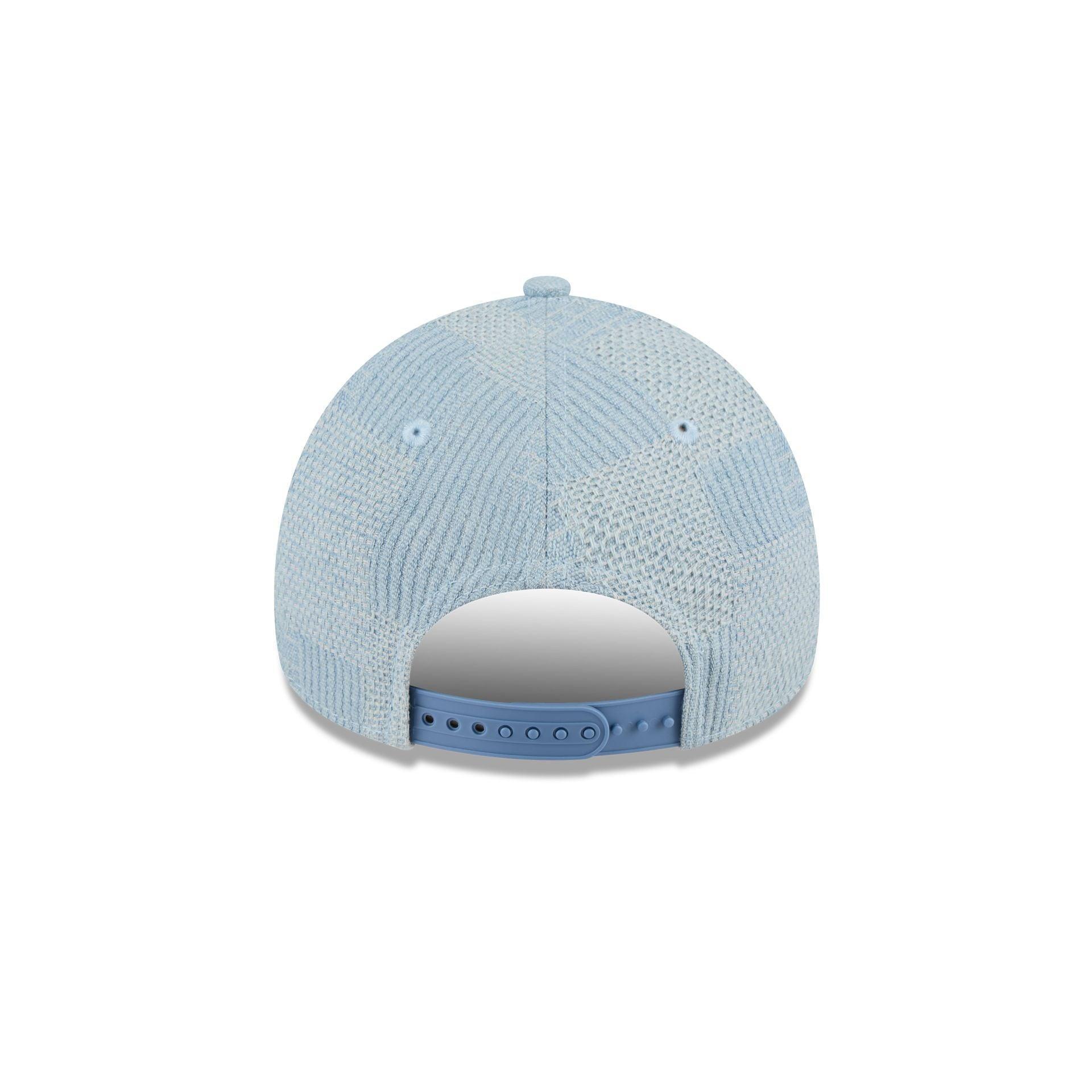 Los Angeles Dodgers Logo Essentials Denim 9FORTY A-Frame Snapback Hat Male Product Image