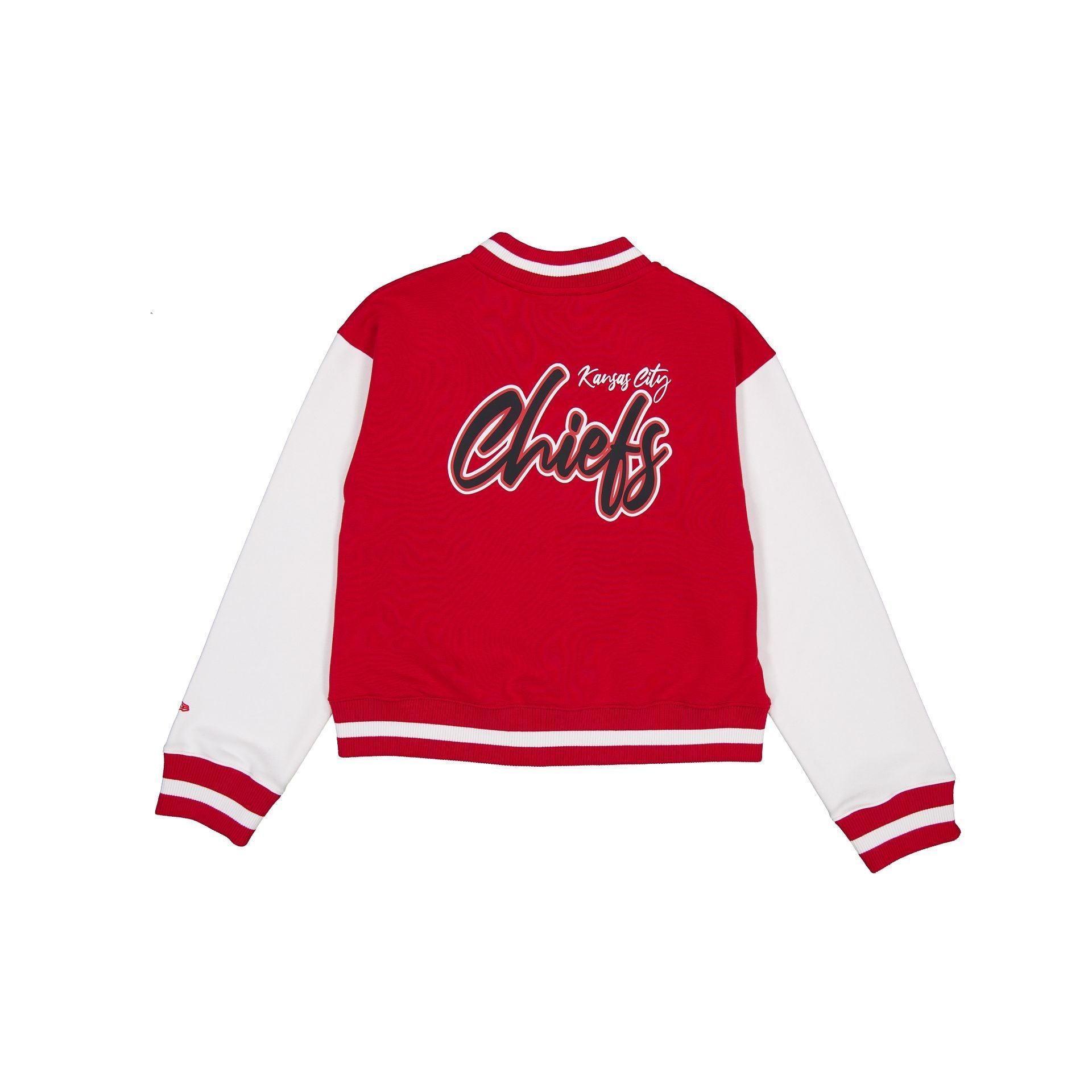 Kansas City Chiefs Throwback Fleece Women's Jacket Female Product Image