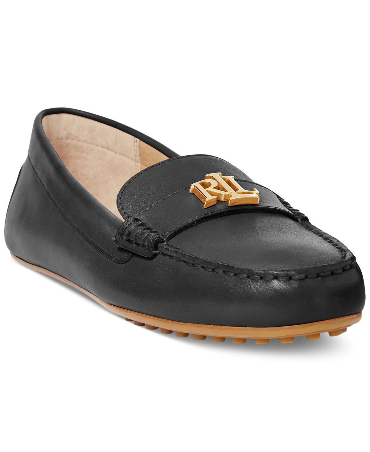 Lauren Ralph Lauren Womens Barnsbury Slip-On Driver Loafer Flats Product Image