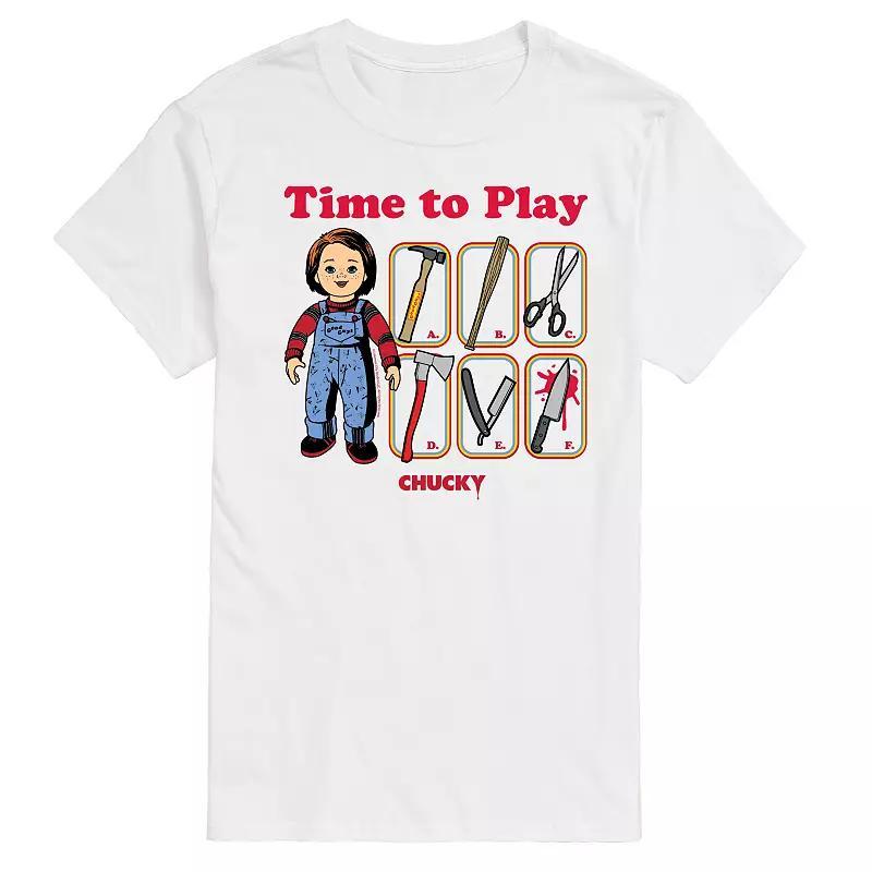 Mens Chucky Time To Play Graphic Tee Product Image