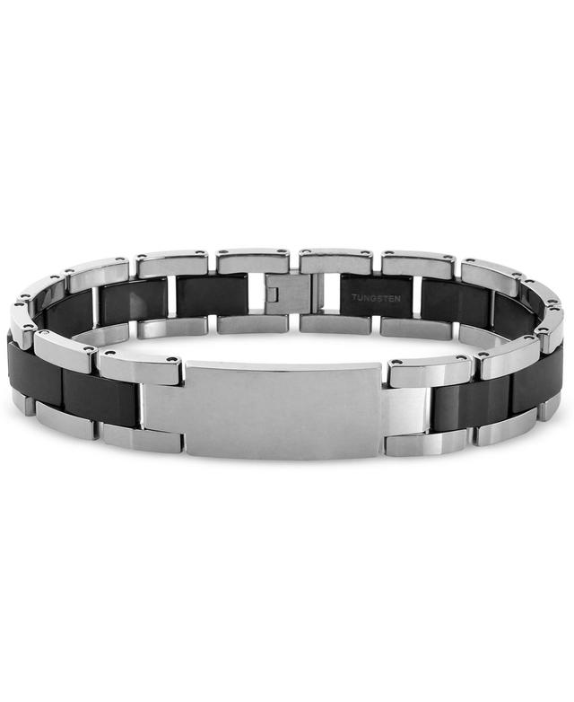 Mens Id Bracelet in Tungsten Product Image