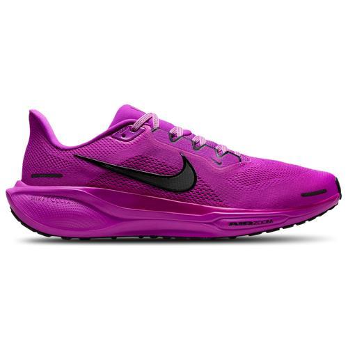 NIKE Men's Pegasus 41 Road Running Shoes In Vivid Grape/black/hyper Violet Product Image