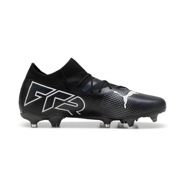 PUMA FUTURE 7 MATCH Firm Ground/Artificial Ground Men's Soccer Cleats Shoes in Black/White Product Image