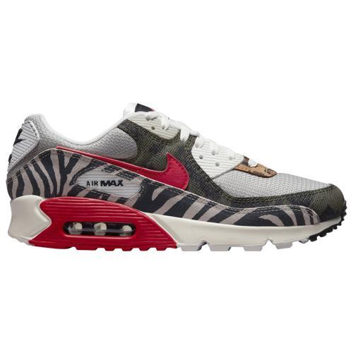 Nike Mens Nike Air Max 90 - Mens Running Shoes Iron Grey/Dark Smoke Grey/White Product Image