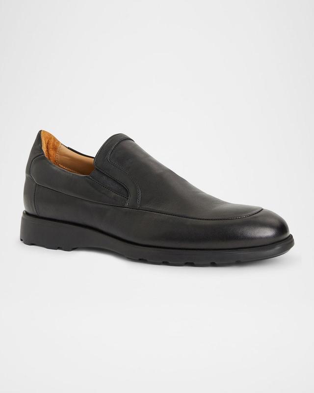 Men's Comodo Leather Slip-On Loafers Product Image