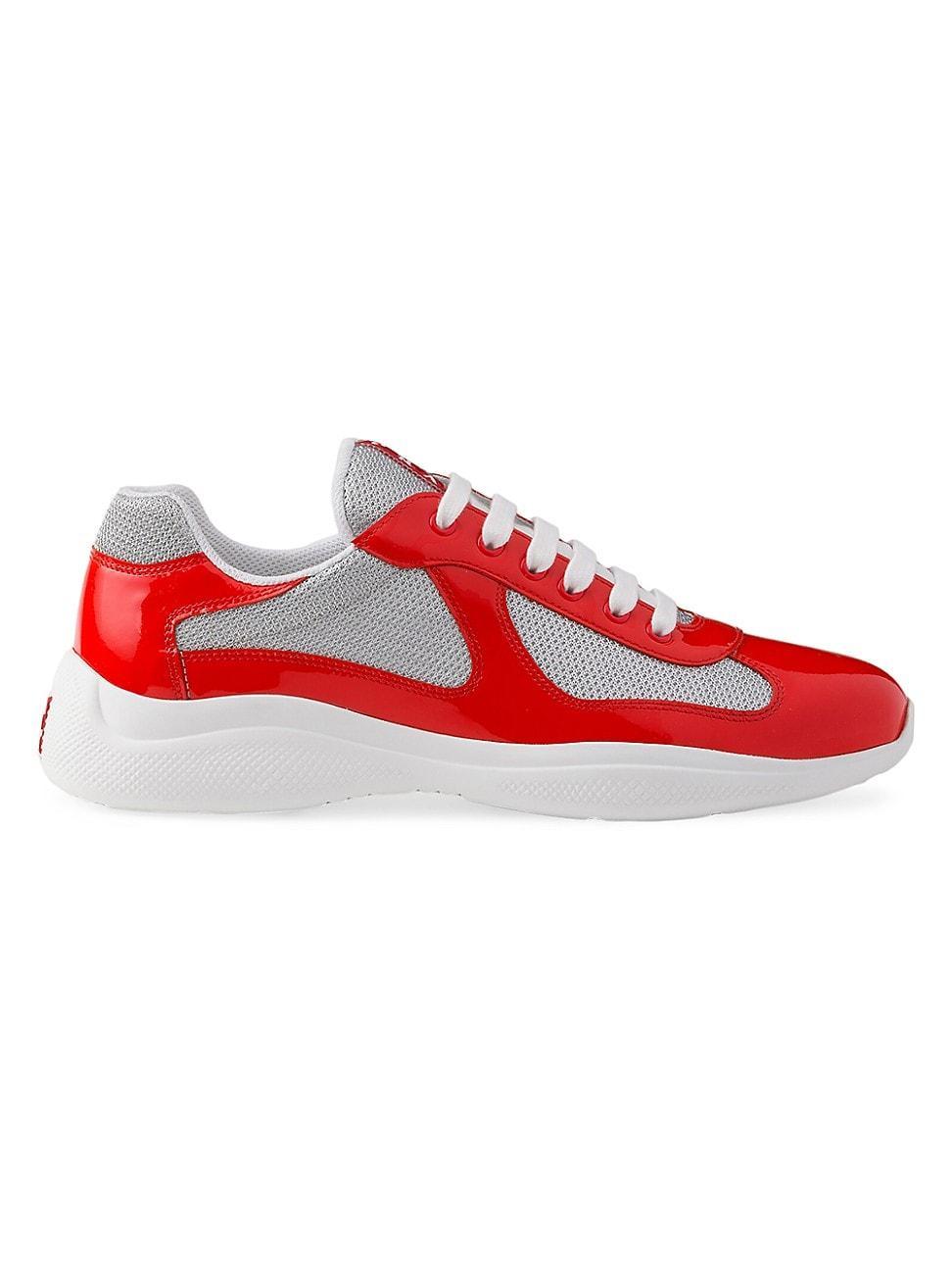 Mens Americas Cup Patent Leather Sneakers Product Image