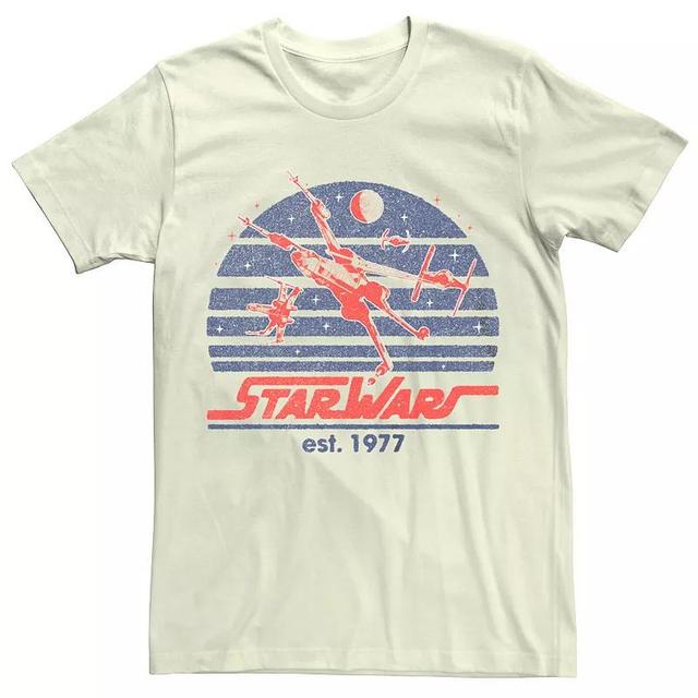 Mens Star Wars Retro Wing Graphic Tee Product Image