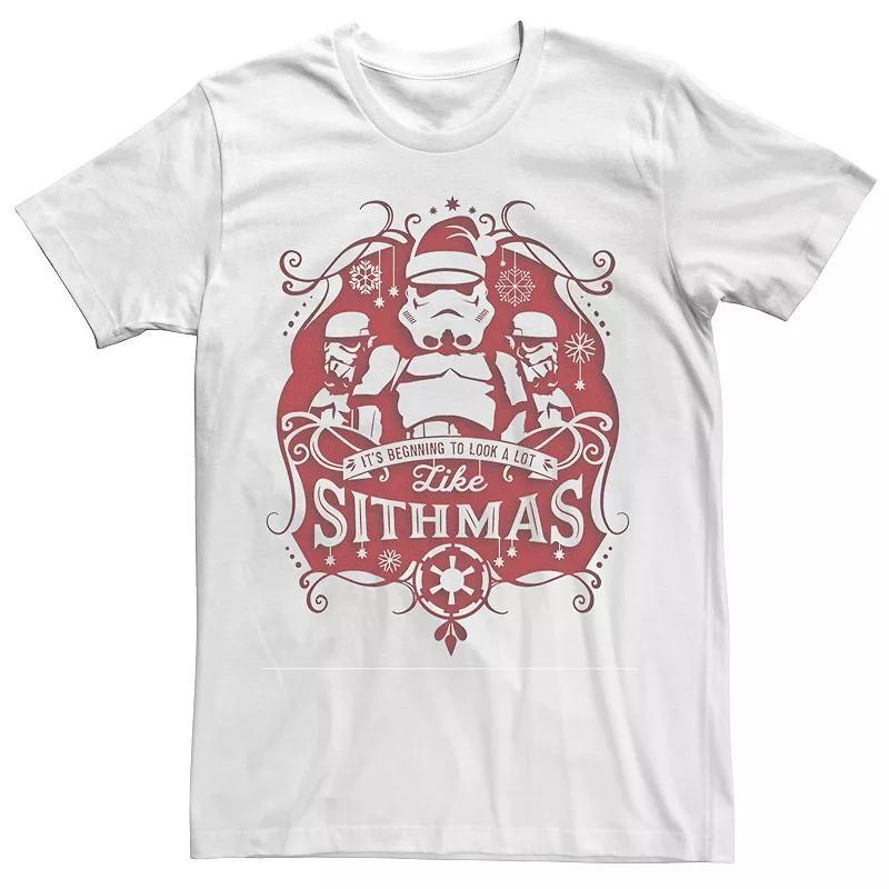 Mens Star Wars Stormtrooper Sithmas Graphic Tee Product Image