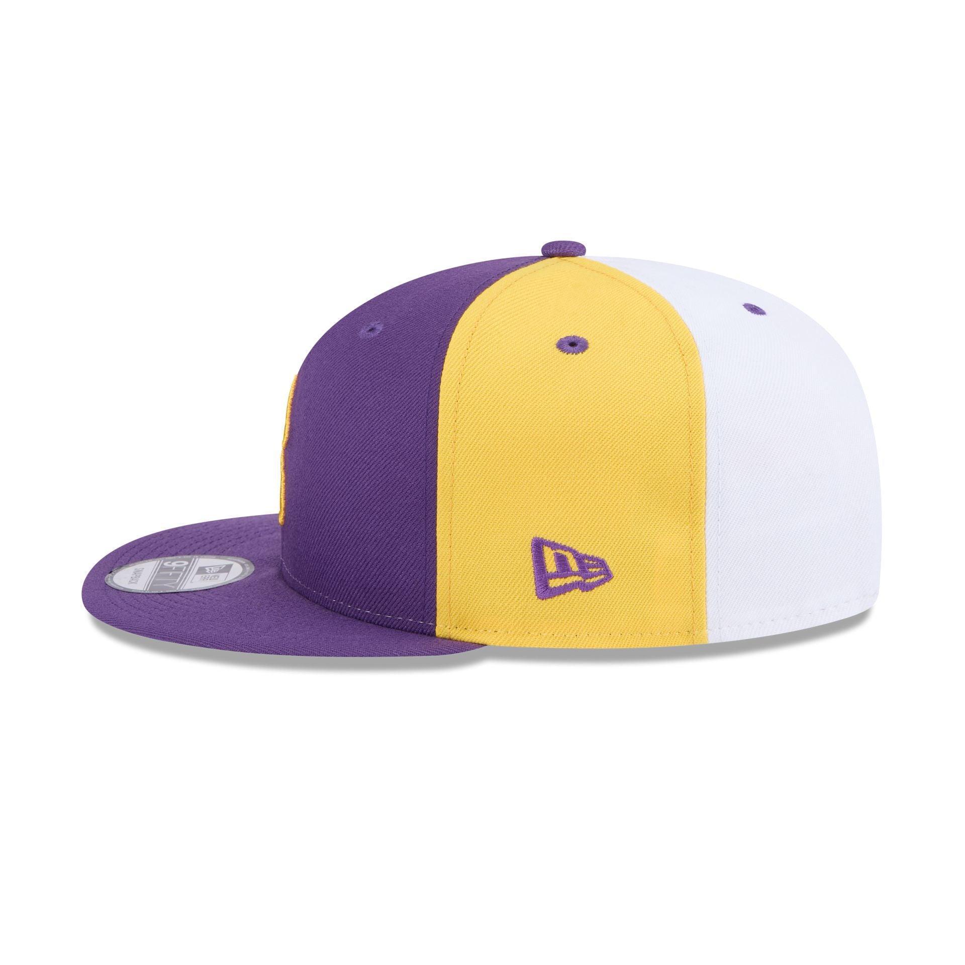 Los Angeles Lakers Front Logoman 9FIFTY Snapback Hat Male Product Image