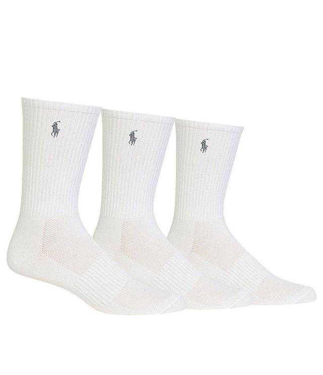 Polo Ralph Lauren Technical Casual Crew Socks 3-Pack Product Image