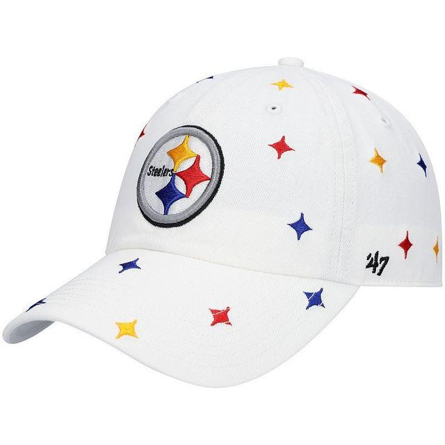 Womens 47 Pittsburgh Steelers Multi Confetti Clean Up Adjustable Hat Product Image