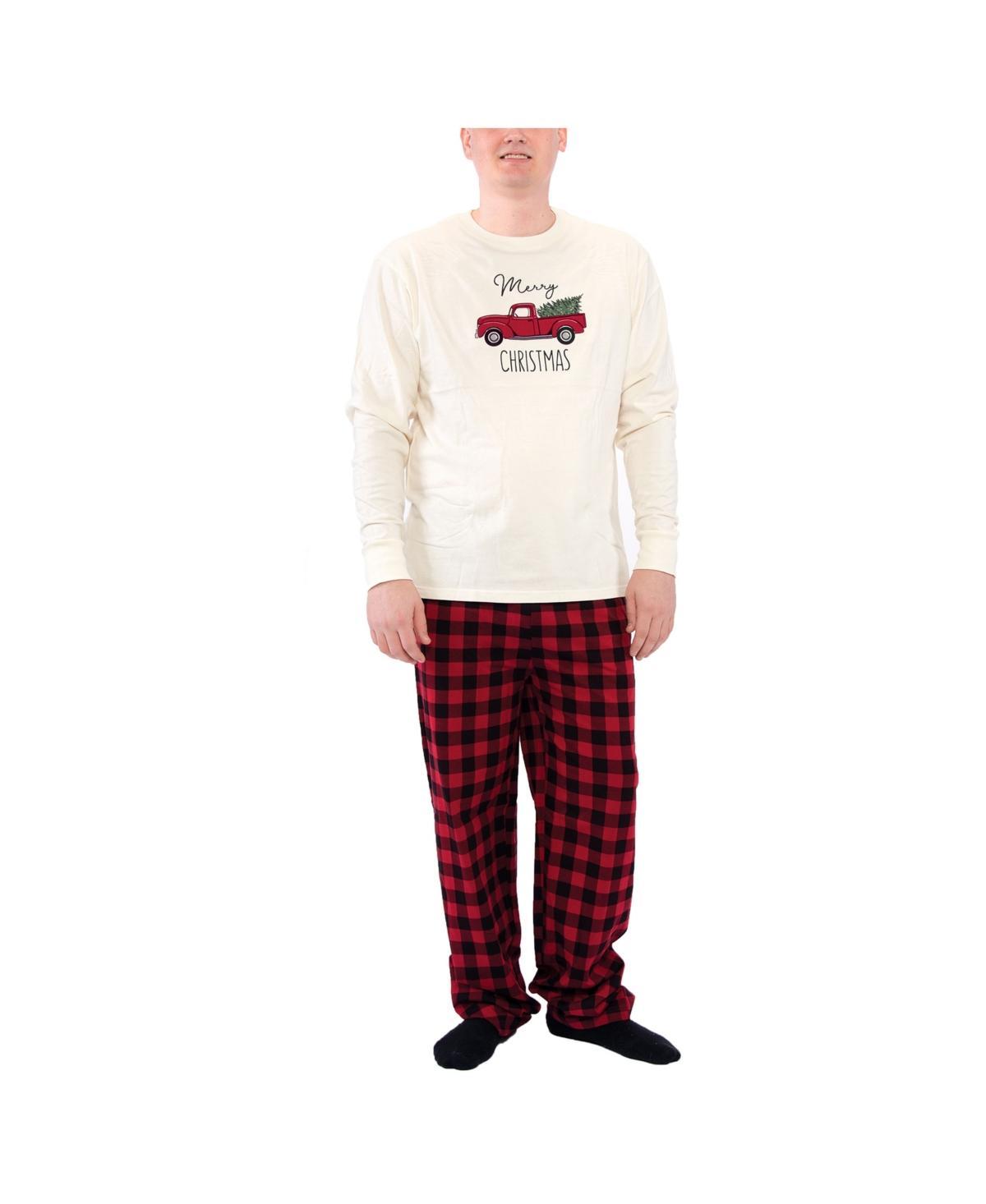 Touched by Nature Mens Holiday Pajamas, Moose Product Image