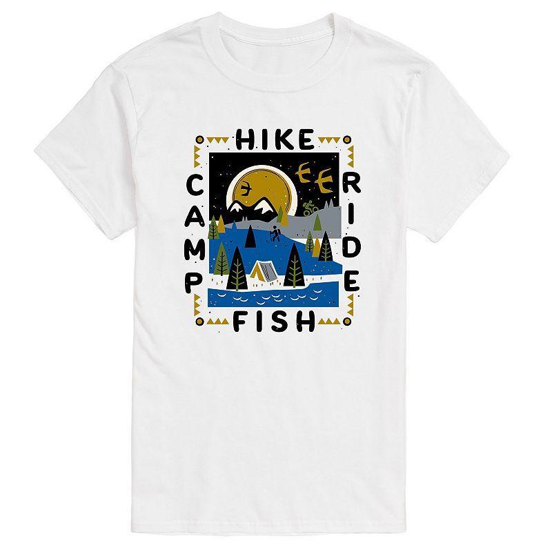 Mens Hike Camp Fish Ride Tee Product Image