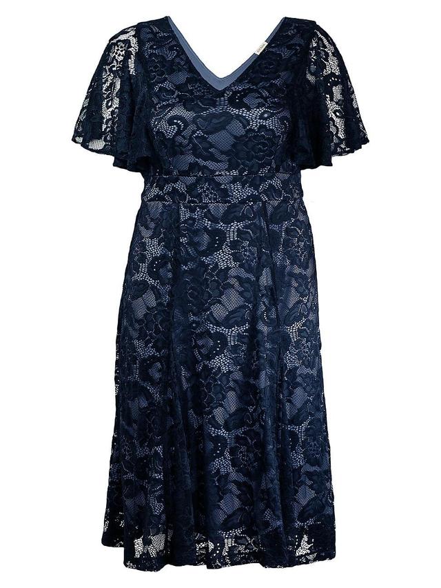 Womens Camille Lace Cocktail Dress Product Image