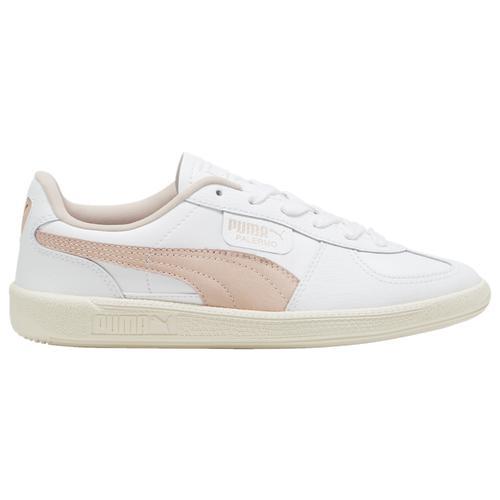 PUMA Womens Palermo - Shoes White/Sugared Almond Product Image