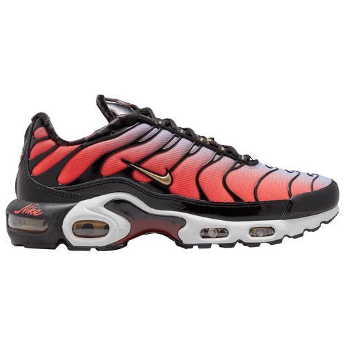 Nike Womens Air Max Plus - Running Shoes Purple/Gold/Red Product Image