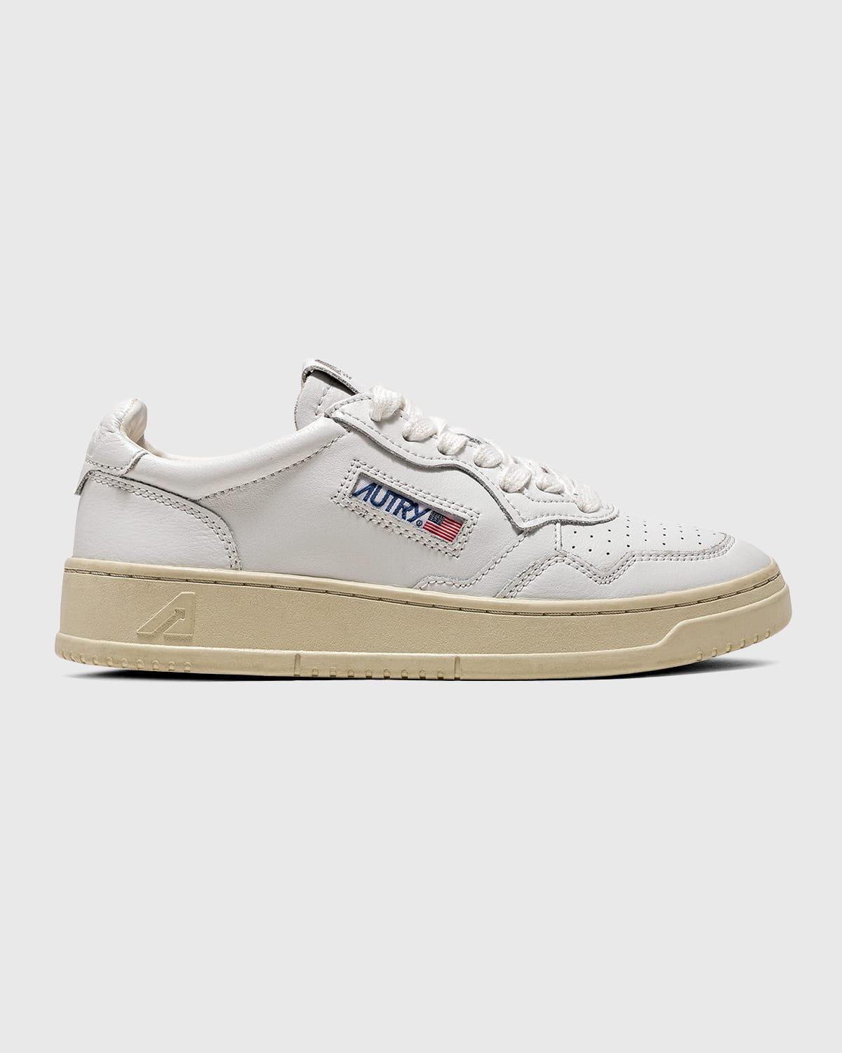 Medalist Low-Top Bicolor Leather Sneakers Product Image