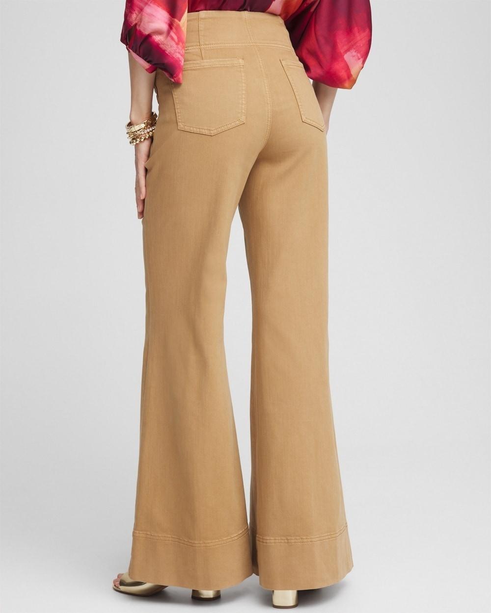 Pull-On Flare Trouser Jeans Product Image