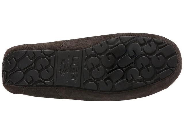 UGG Ascot - WIDE (Charcoal) Men's Slippers Product Image