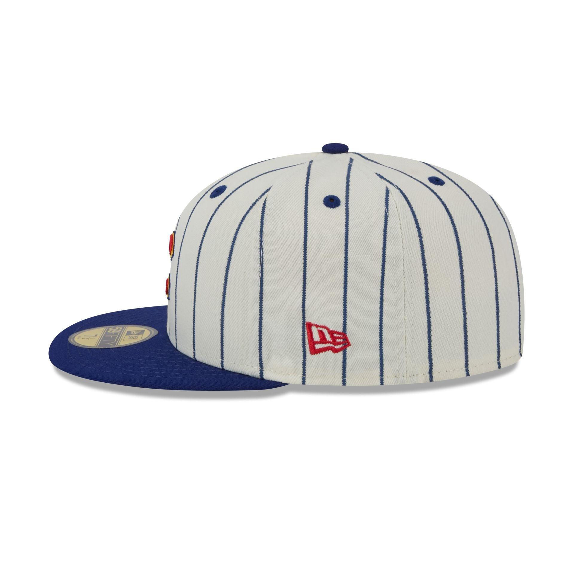 Big League Chew X Chicago Cubs Pinstripe 59FIFTY Fitted Hat Male Product Image