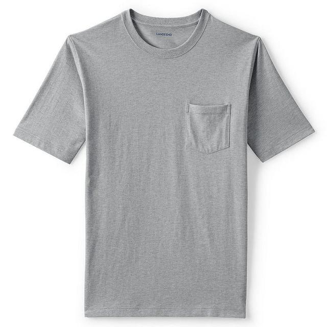 Big & Tall Lands End Super Pocket Tee, Mens Product Image