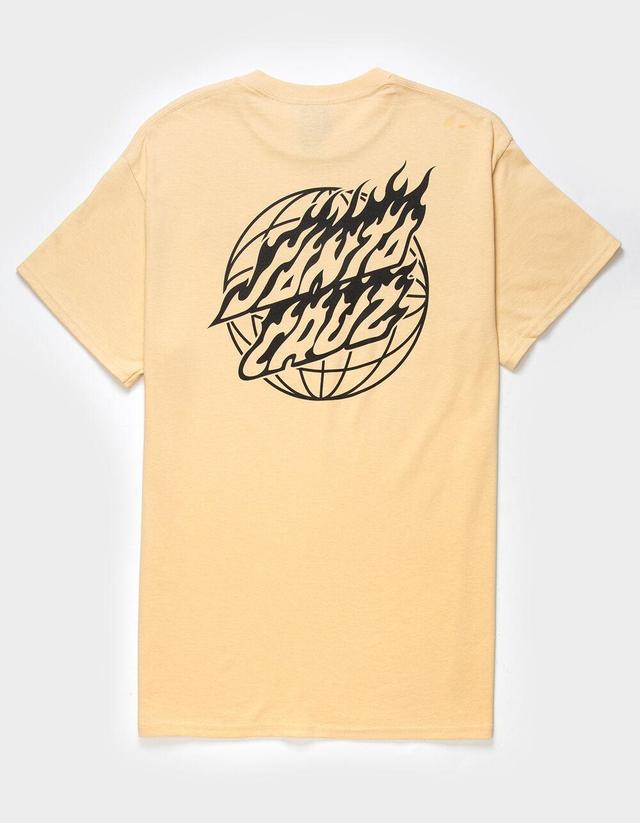 SANTA CRUZ Global Flame Dot Mens Tee Product Image