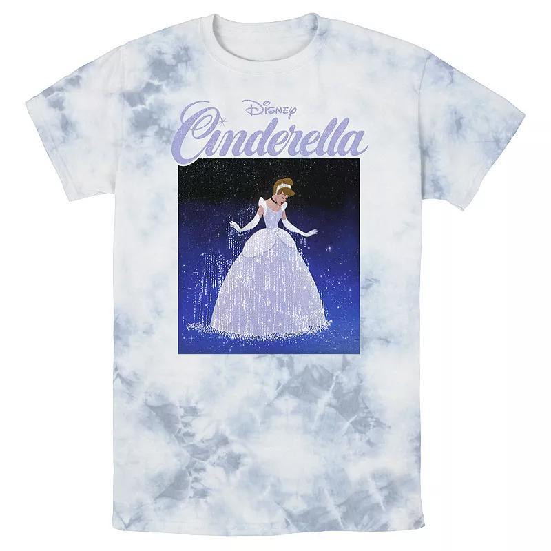 Mens Disney Cinderella 70th Anniversary Cinderella Dress Poster Bomabrd Wash Tee, Boys Product Image