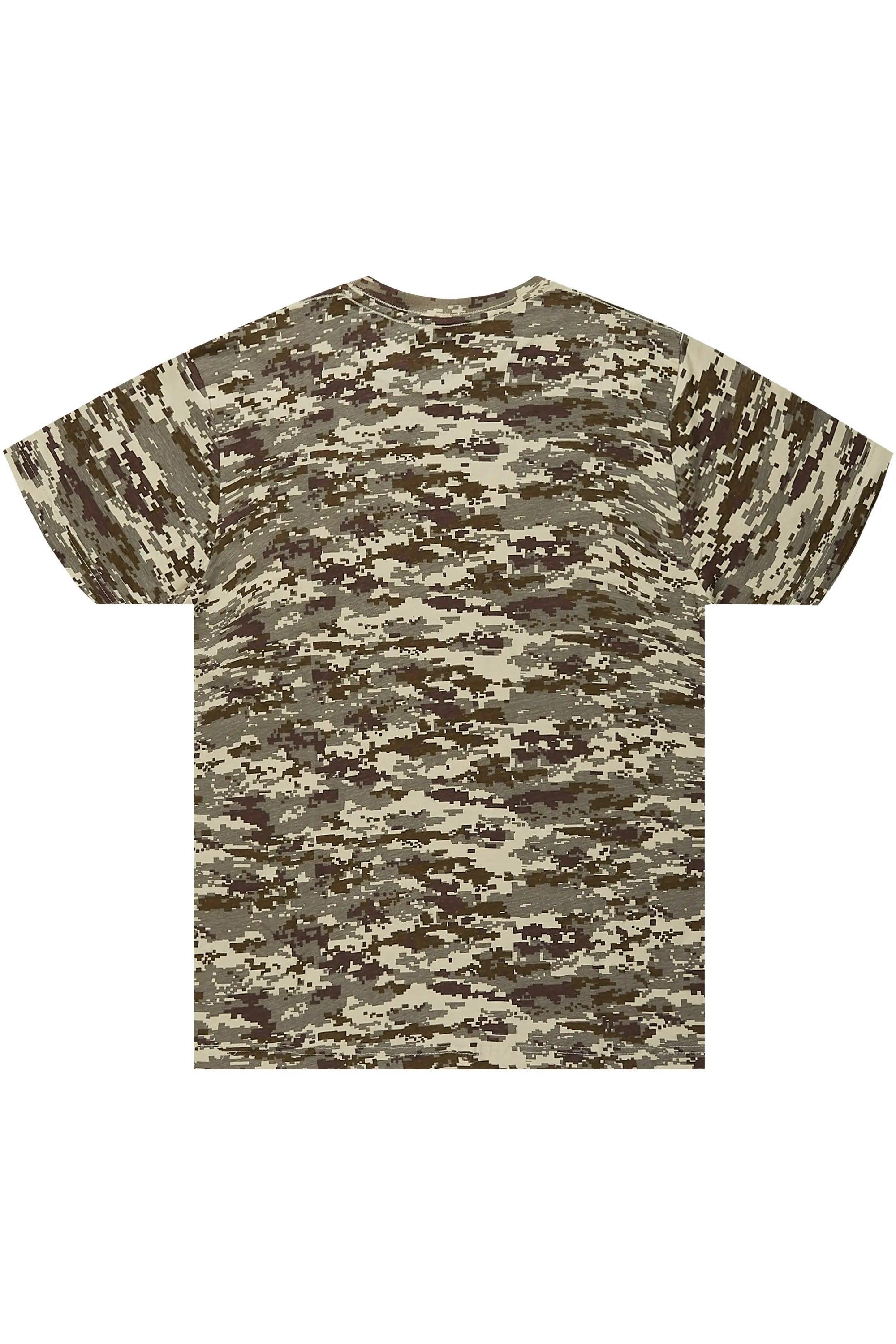 Loic Digital Camo Graphic T-Shirt Male Product Image