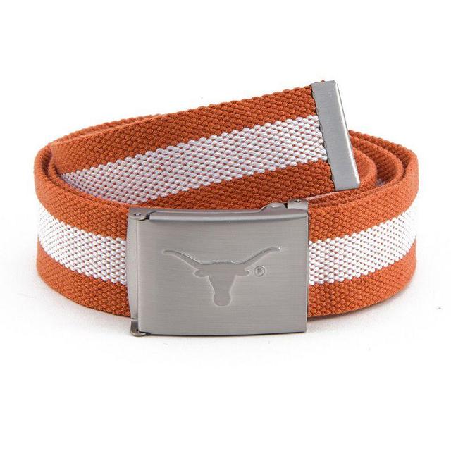 Mens Texas Longhorns Fabric Belt Product Image