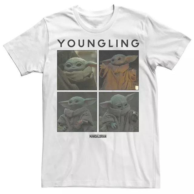 Big & Tall Star Wars: The Mandalorian The Child Youngling Panels R13 Tee, Mens Product Image