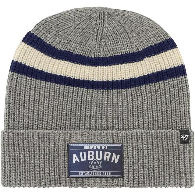 Mens 47 Charcoal Auburn Tigers Penobscot Cuffed Knit Hat Product Image