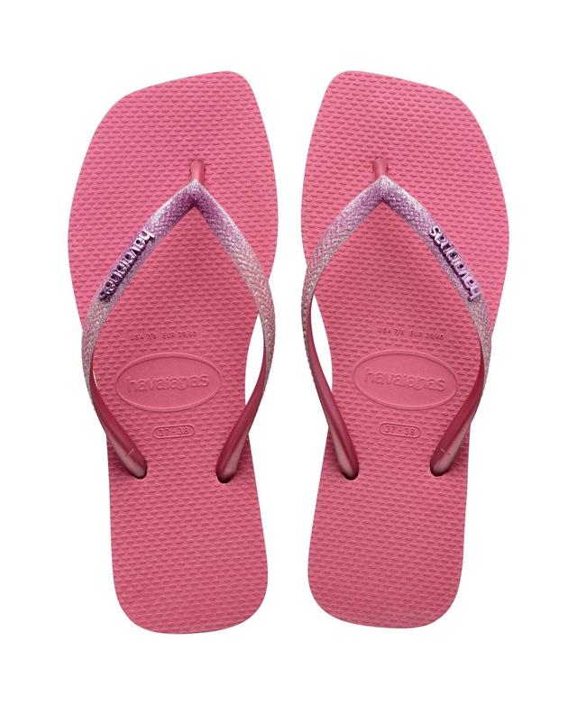 Havaianas Slim Square Glitter Flip Flop Product Image