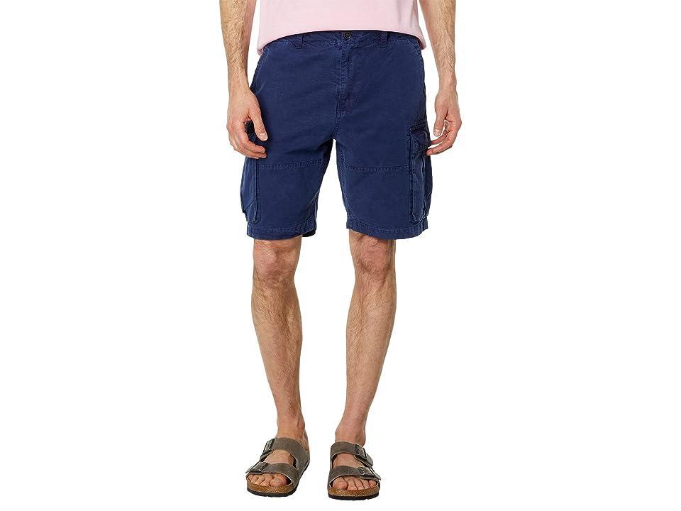 Lucky Brand 9 Classic Cargo Shorts (Medieval Blue) Men's Shorts Product Image