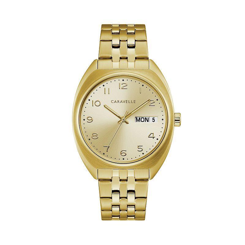 Caravelle by Bulova Mens Stainless Steel Watch - 44C110 Gold Tone Product Image