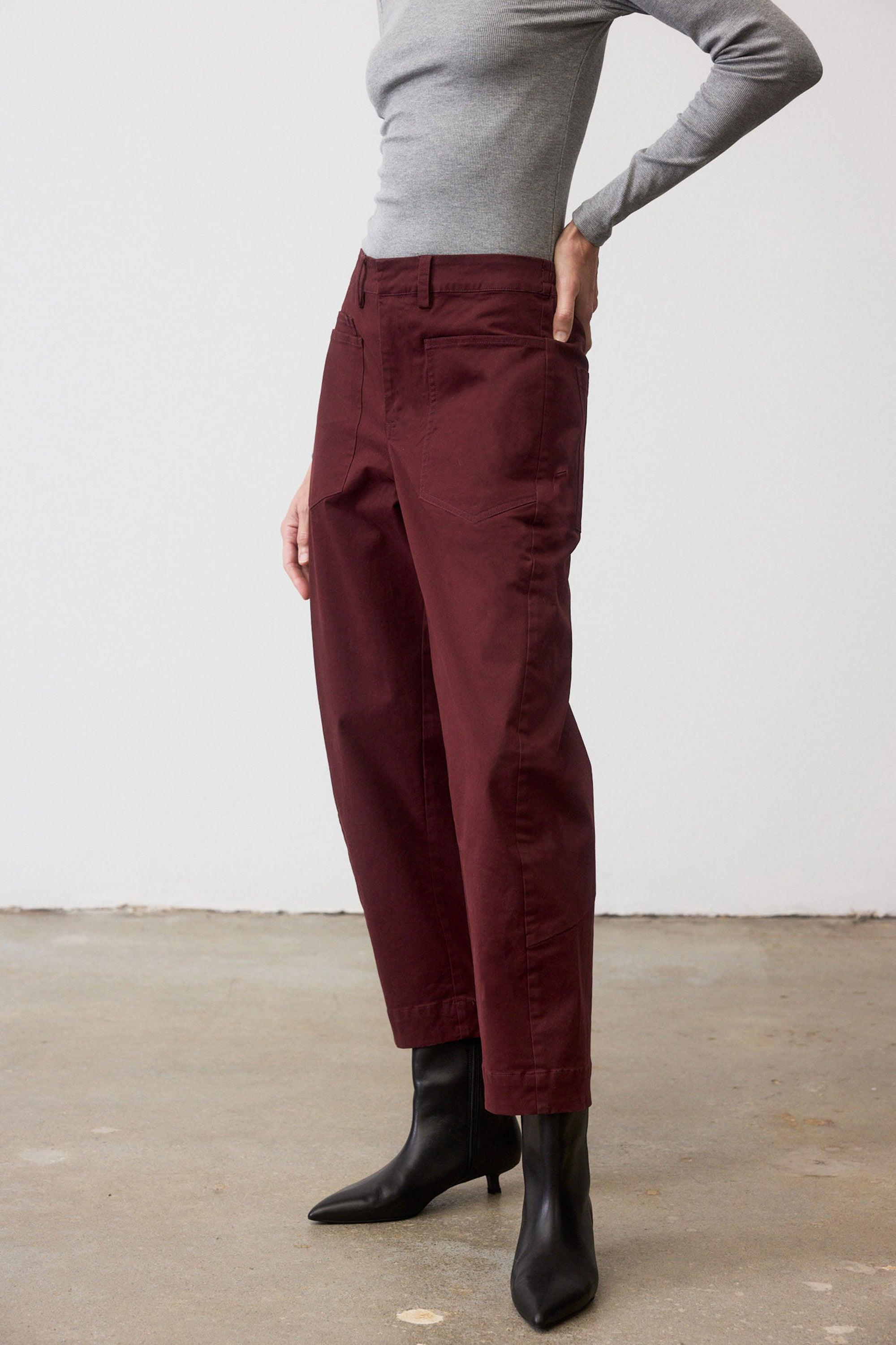 The Slouchy Soft Twill Pants Product Image